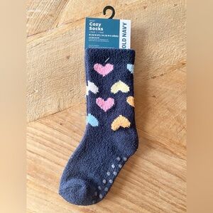 NWT Heart Cozy Socks for Toddler & Baby